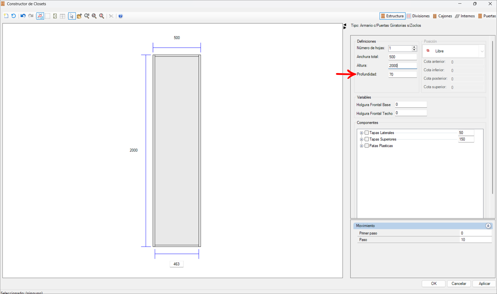 Profundidad minima Armario Puertas Giratorias S_Zoclo.png