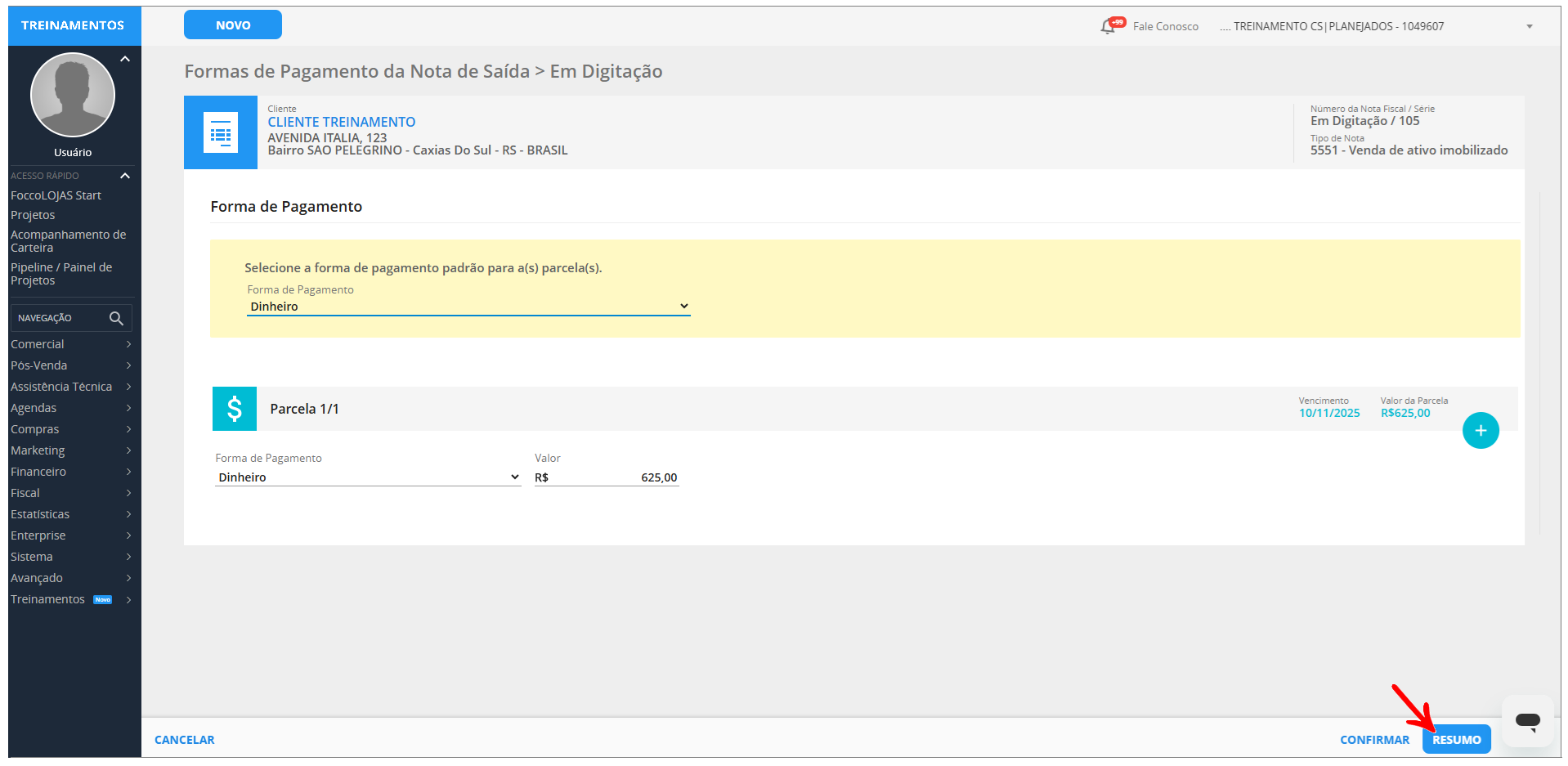 NFsaída_apartirdaNF de entrada021.png