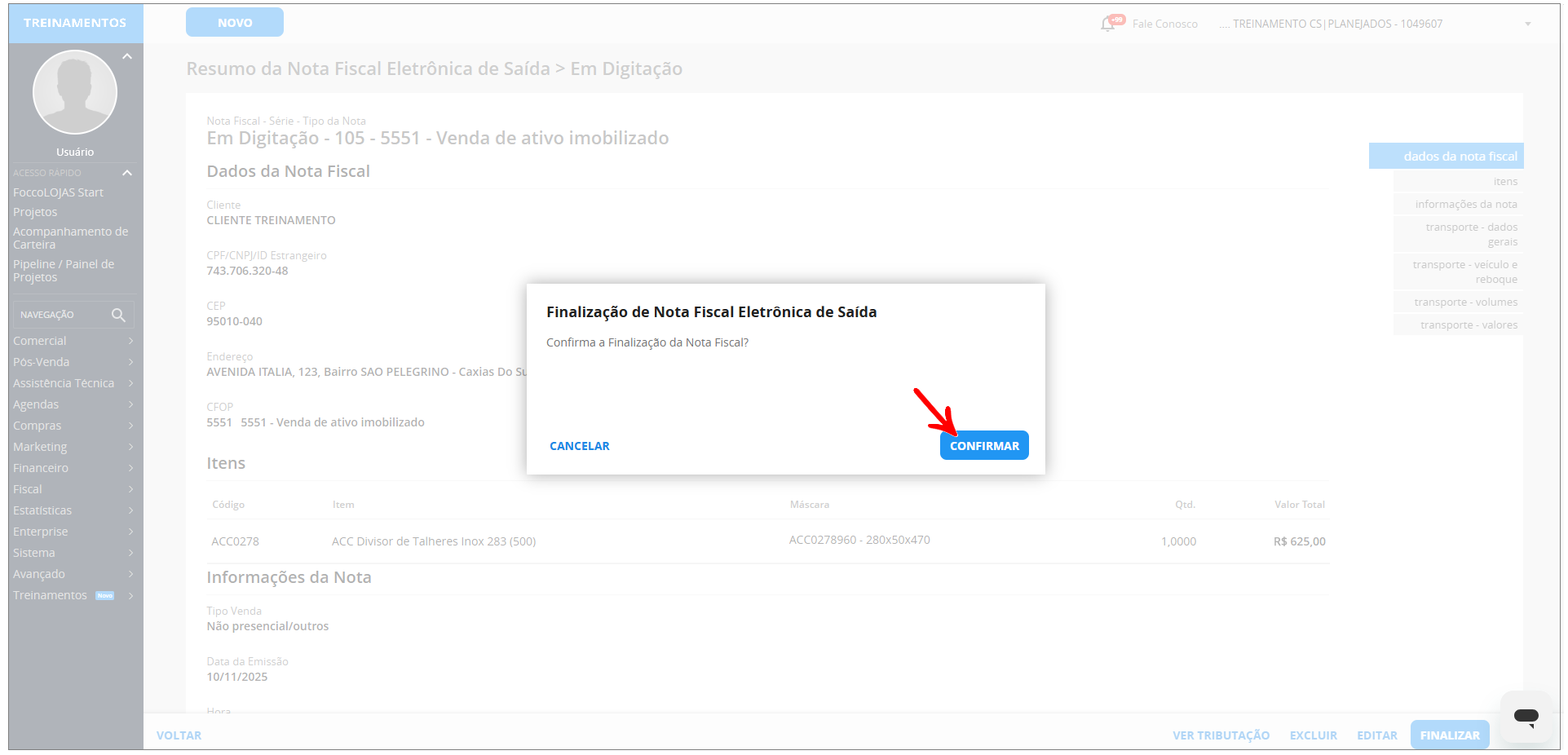 NFsaída_apartirdaNF de entrada023.png